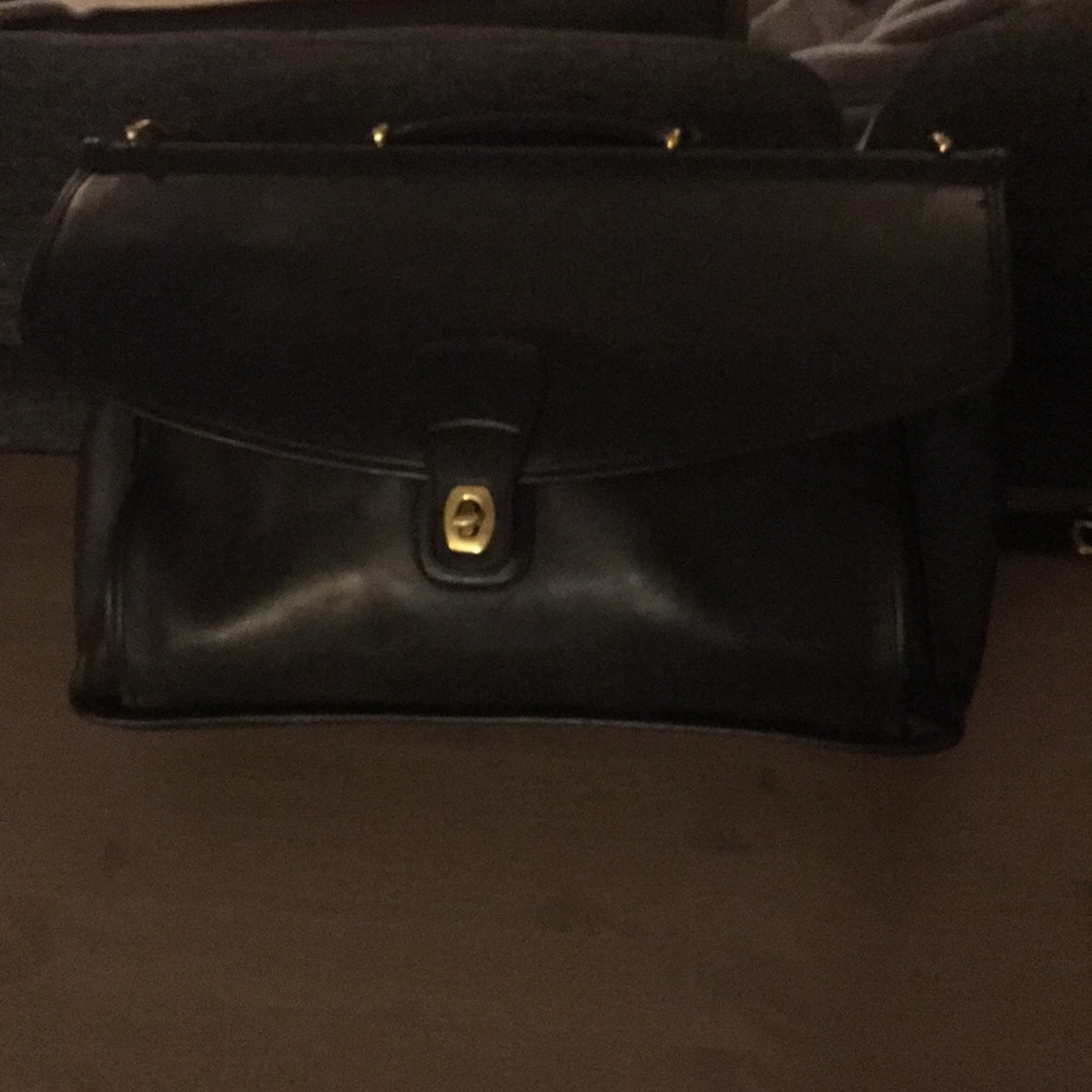 Coach Refurbished Leather Briefcase